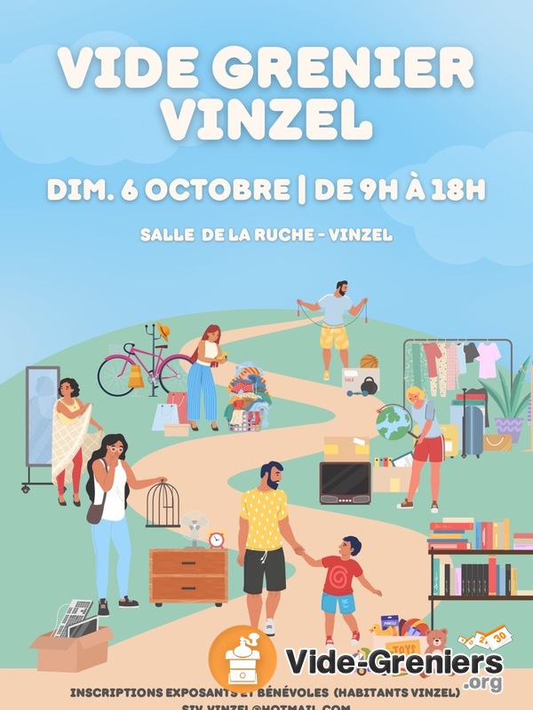 1 er Vide Grenier de Vinzel