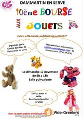 Photo de l'événement 10 eme bourse aux jouets le dimanche 17 novembre a Dammartin