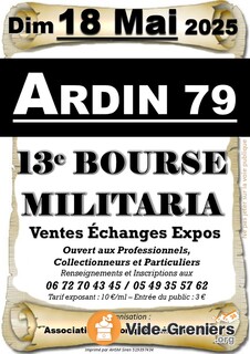 Photo de l'événement 13ème bourse militaria d’ardin (79)