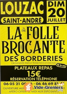 Photo de l'événement 14 ème Folle brocante des borderies