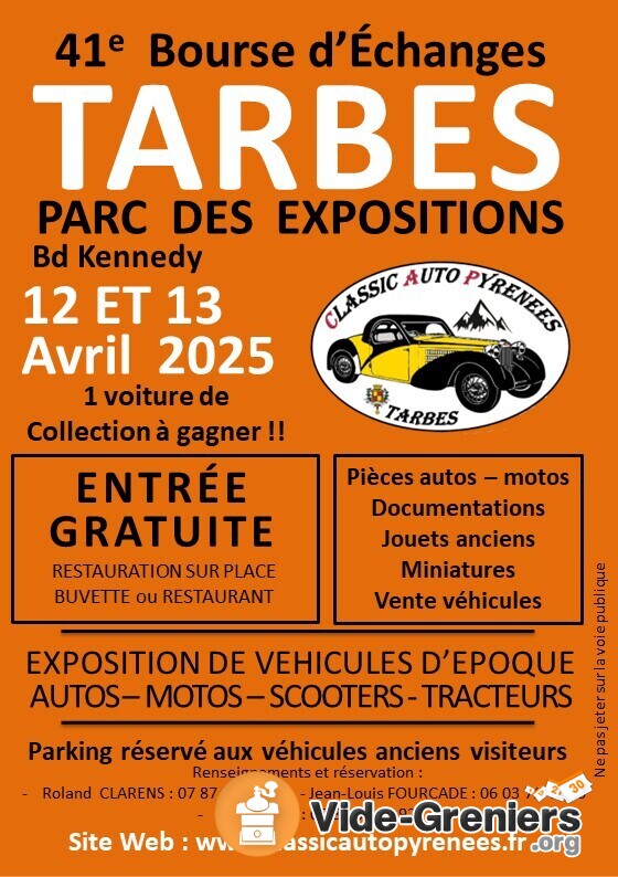 14ème Bourse d'échange Autos Motos de Tarbes