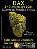 1er salon mineraux fossiles bijoux de dax (landes)