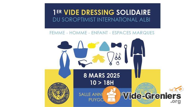 1er Vide dressing solidaire du Soroptimist International Alb