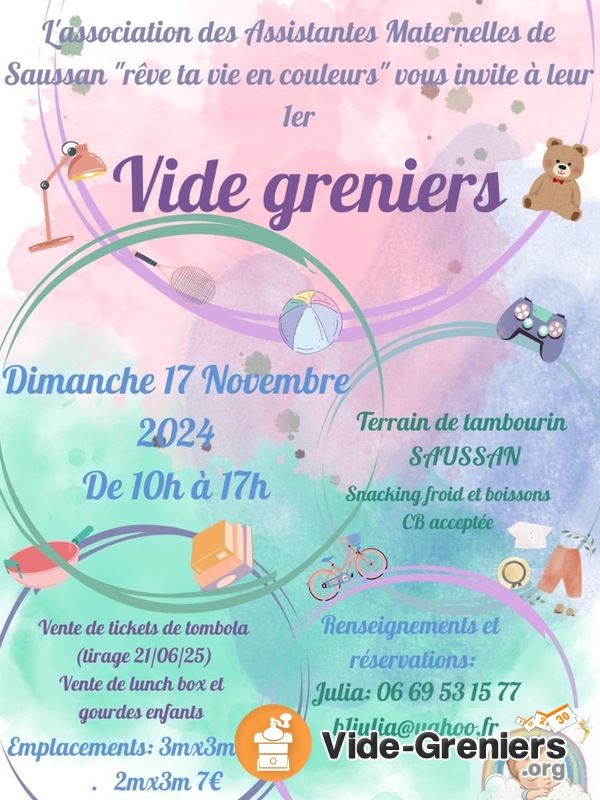 1er vide greniers des assistantes maternelles