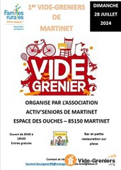 Photo de l'événement 1er Vide-Greniers de Martinet