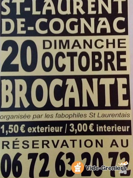 1ère brocante d’automne