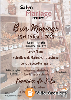 Photo de l'événement 1ère Brocante Mariage