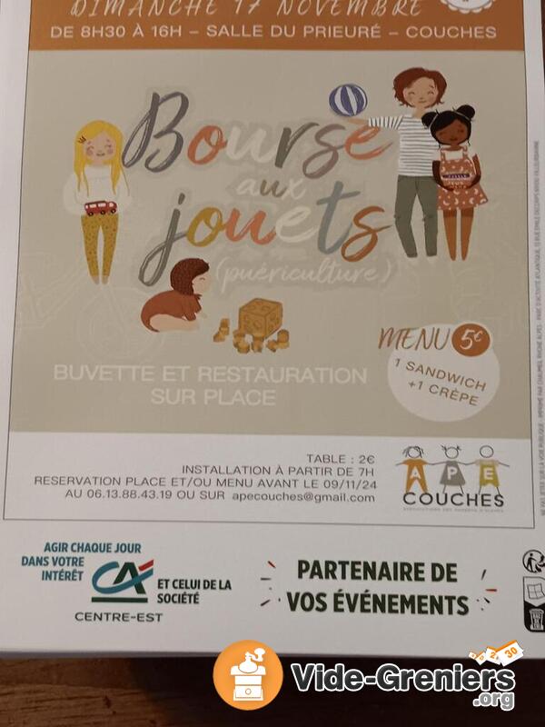 2 eme Bourse aux jouets APE Couches