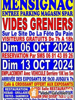 2 grands vides Greniers à Mensignac