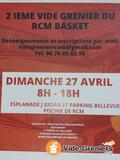 2 ieme vide grenier du rcm basket