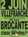 20 ème Grande Brocante à Villefranche sur Saône
