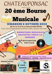 Photo de l'événement 20ème bourse musicale de chateauponsac