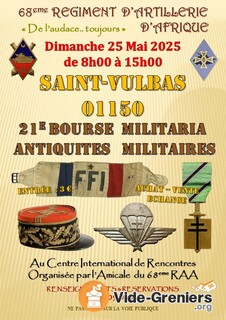 Photo de l'événement 21e bourse militaria et antiquites militaires