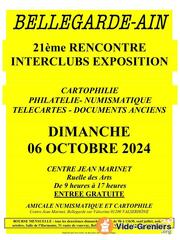 21eme Exposition Bourse Interclubs Numismatique et Cartophil