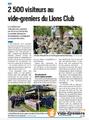 Photo 24 ème vide grenier des lions de nay l'arribere à Nay