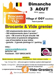 Photo de l'événement 24ème brocante Vide grenier de OGY