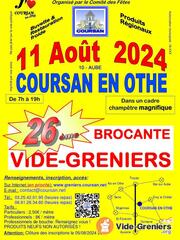 26ème Brocante - Vide-Greniers de Coursan en Othe