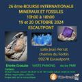 Photo 26ème Salon International de Minéraux et Fossiles à Escautpont