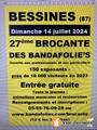 Photo 27ème brocante des bandafolie's à Bessines-sur-Gartempe