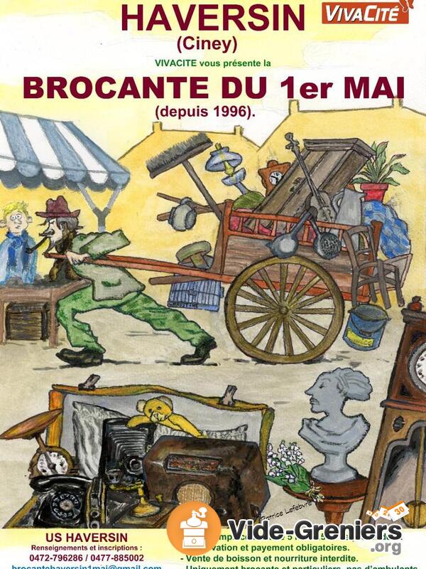 28 ème brocante du 1er mai à HAVERSIN