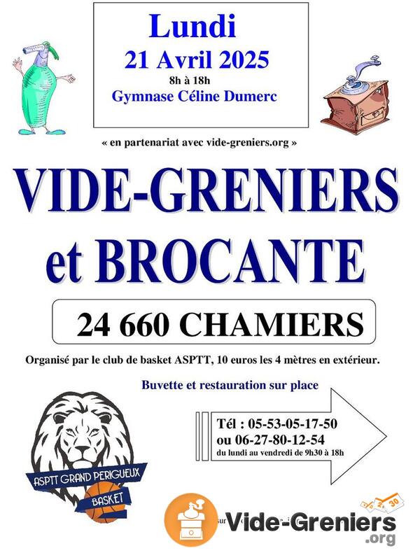 29e Vide-Greniers et Brocante club de Basket