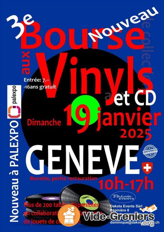 3 e Bourse Vynils et cd