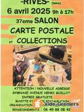 Photo 37 eme salon carte postale et collections à Rives