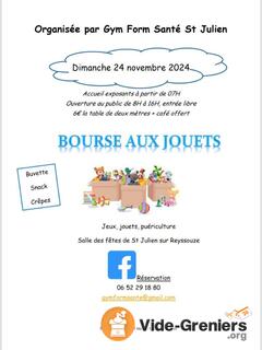 Photo de l'événement 3ÈME Bourse aux jouets organisée par Gymformsanté St Julien