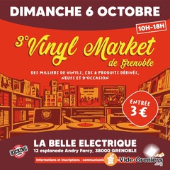 Photo de l'événement 3ème Vinyl Market de Grenoble