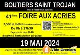 Photo 41ème foire aux acries - brocante à Boutiers-Saint-Trojan