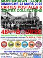 Photo 46ème bourse Cartes postales et toutes collections à Montbrison