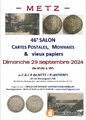 Photo 46ème salon Cartes postales, Monnaies et vieux papiers à Metz
