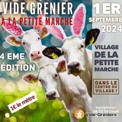 Photo de l'événement 4ème vide grenier de LA PETITE MARCHE