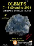 8e salon mineraux fossiles bijoux de olemps (aveyron)