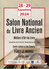 8ème Salon National du Livre Ancien - Métiers d'Art du livre