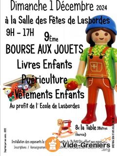 Photo de l'événement 9eme bourse aux jouets de l'ecole de lasbordes