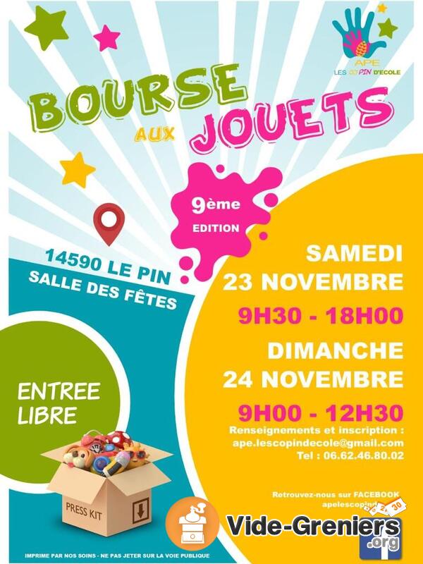 9eme bourse aux jouets LE PIN 14