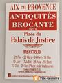 Photo Antiquites brocante du palais de justice à Aix-en-Provence