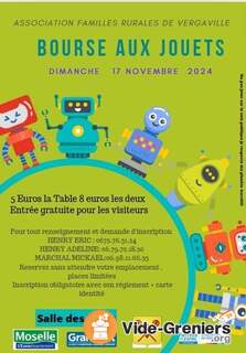 Association Familles Rurales de Vergaville Bourse aux jouets