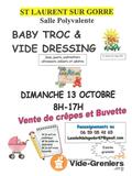 Baby troc et vide dressing