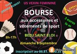 Photo Bourse aux accessoires et vêtements de sport à Bézu-Saint-Éloi