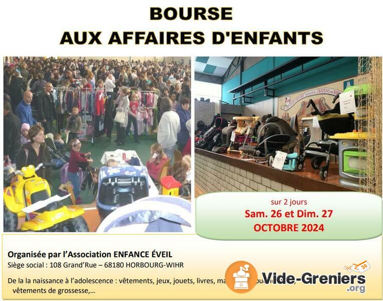 Bourse aux affaires d'enfant