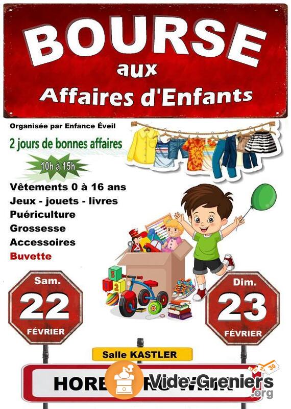 Bourse aux affaires d'enfant