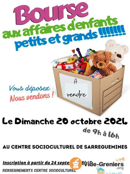 Bourse aux affaires d'enfants