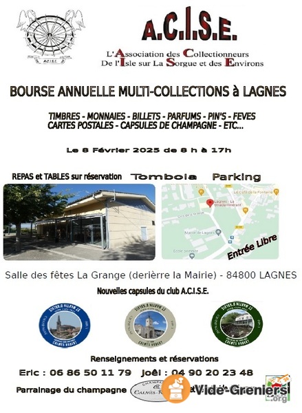 Bourse annuelle Multi-Collections à Lagnes