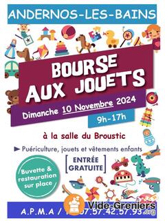 Photo de l'événement Bourse au jouets puericulture vetements enfants apma