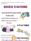 Bourse d'automne