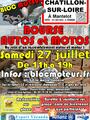 Photo Bourse autos motos et mécaniques au sein d'un rassemblement à Châtillon-sur-Loire