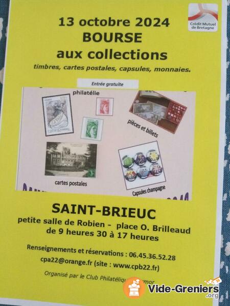 Bourse aux collections club philatelique d'armor