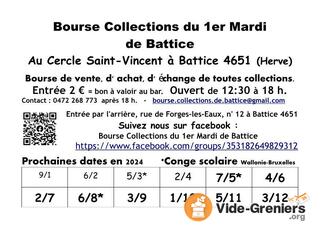 Bourse Collections du 1er Mardi de Battice.